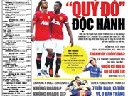 Bóng đá anh, ngoại hạng anh, lịch thi đấu euro 2012,  Đọc TT&VH ngày 19/9/2011: "Quỷ đỏ" độc hành