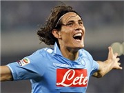Bóng đá anh, ngoại hạng anh, lịch thi đấu euro 2012, Napoli – Milan 3-1: Hat-trick của Cavani nhấn chìm Milan