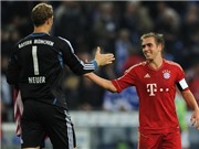 Bóng đá anh, ngoại hạng anh, lịch thi đấu euro 2012, Schalke – Bayern 0-2: Neuer làm nguội lò lửa Veltins