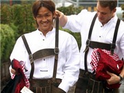 Bóng đá anh, ngoại hạng anh, lịch thi đấu euro 2012, Sao Bayern hối hả đi dự lễ hội bia