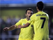 Bóng đá anh, ngoại hạng anh, lịch thi đấu euro 2012, "Song sát" Nilmar-Rossi giúp Villarreal giải khát