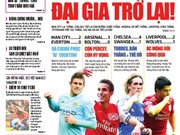 Bóng đá anh, ngoại hạng anh, lịch thi đấu euro 2012,  Đọc TT&VH ngày 25/9/2011: Đại gia trở lại!