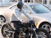 Bóng đá anh, ngoại hạng anh, lịch thi đấu euro 2012, Beckham cưỡi motor "khủng" đi gặp Obama