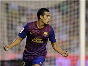 Bóng đá anh, ngoại hạng anh, lịch thi đấu euro 2012, Pedro sắp sánh ngang huyền thoại Johan Cruyff