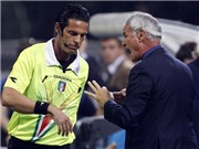 Bóng đá anh, ngoại hạng anh, lịch thi đấu euro 2012, Inter thua bẽ bàng, Ranieri đổ lỗi cho trọng tài