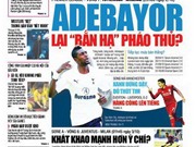 Bóng đá anh, ngoại hạng anh, lịch thi đấu euro 2012, Đọc TT&VH ngày 2/10/2011: Adebayor lại “bắn hạ” pháo thủ?