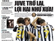 Bóng đá anh, ngoại hạng anh, lịch thi đấu euro 2012, Đọc TT&VH ngày 4/10/2011: Juve trở lại, lợi hại như xưa!