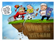 Bóng đá anh, ngoại hạng anh, lịch thi đấu euro 2012, Biếm họa: Khi các ông bầu muốn "nuôi" V-League