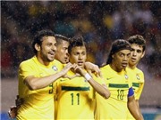 Bóng đá anh, ngoại hạng anh, lịch thi đấu euro 2012, Neymar lại lập công giúp Brazil vượt qua Costa Rica