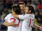 Bóng đá anh, ngoại hạng anh, lịch thi đấu euro 2012, Thắng CH Czech, Tây Ban Nha thiết lập kỷ lục mới