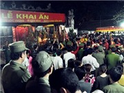 Bóng đá anh, ngoại hạng anh, lịch thi đấu euro 2012, Không phát ấn đền Hội Đền Trần vào “đêm khai ấn”