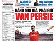 Bóng đá anh, ngoại hạng anh, lịch thi đấu euro 2012, Đọc Thể thao & Văn hóa ngày 12/10/2011: Bằng mọi giá phải giữ Van Persie