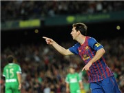 Bóng đá anh, ngoại hạng anh, lịch thi đấu euro 2012, Messi phá kỷ lục của Kubala, Barca đại thắng Racing