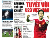 Bóng đá anh, ngoại hạng anh, lịch thi đấu euro 2012, Đọc TT&VH ngày 22/10/2011: Tuyệt vời Việt Nam!