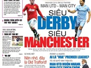 Bóng đá anh, ngoại hạng anh, lịch thi đấu euro 2012, Đọc TT&VH ngày 23/10/2011: Siêu derby, siêu Manchester