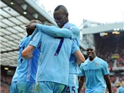 Bóng đá anh, ngoại hạng anh, lịch thi đấu euro 2012, M.U thua tan tác trước Man City