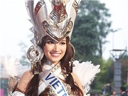 Bóng đá anh, ngoại hạng anh, lịch thi đấu euro 2012, Trúc Diễm gây ấn tượng tại cuộc thi Hoa hậu Quốc tế