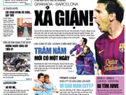 Bóng đá anh, ngoại hạng anh, lịch thi đấu euro 2012, Đọc TT&VH ngày 25/10/2011: Xả giận!