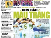 Bóng đá anh, ngoại hạng anh, lịch thi đấu euro 2012, Đọc TT&VH ngày 26/10/2011: Cơn bão màu Trắng