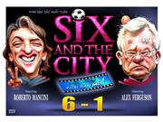 Bóng đá anh, ngoại hạng anh, lịch thi đấu euro 2012, Biếm họa chiến thắng lịch sử 6-1 của Man City trước M.U
