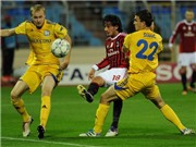 Bóng đá anh, ngoại hạng anh, lịch thi đấu euro 2012, BATE Borisov cản đường Milan