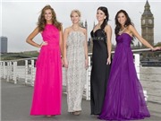 Bóng đá anh, ngoại hạng anh, lịch thi đấu euro 2012, Mĩ nhân Miss World khoe dáng bên bờ sông Thames