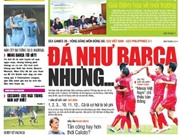 Bóng đá anh, ngoại hạng anh, lịch thi đấu euro 2012, Đọc TT&VH ngày 04/11/2011: Đá như Barca nhưng...