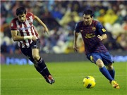 Bóng đá anh, ngoại hạng anh, lịch thi đấu euro 2012, Bilbao 2-2 Barcelona:  Sa lầy tại xứ Basque