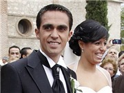 Bóng đá anh, ngoại hạng anh, lịch thi đấu euro 2012, Vượt qua sóng gió, Contador hạnh phúc trong ngày cưới