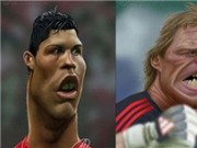 Bóng đá anh, ngoại hạng anh, lịch thi đấu euro 2012, Biếm họa ngộ nghĩnh của các ngôi sao bóng đá