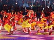 Bóng đá anh, ngoại hạng anh, lịch thi đấu euro 2012, Palembang rực rỡ sắc màu trong lễ khai mạc SEA Games 26
