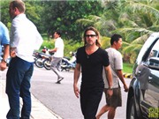 Bóng đá anh, ngoại hạng anh, lịch thi đấu euro 2012, Brad Pitt được fan Hàn Quốc chào đón