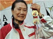 Bóng đá anh, ngoại hạng anh, lịch thi đấu euro 2012, Cụ bà 76 tuổi vẫn giành huy chương SEA Games