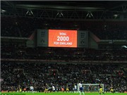 Bóng đá anh, ngoại hạng anh, lịch thi đấu euro 2012, Bàn thắng thứ 2.000 của tuyển Anh sẽ do trọng tài quyết định