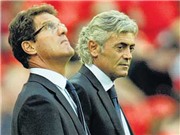 Bóng đá anh, ngoại hạng anh, lịch thi đấu euro 2012, Capello tâng bóng "dở" hơn cả Wenger