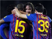 Bóng đá anh, ngoại hạng anh, lịch thi đấu euro 2012, Villa đã ghi bàn, Barca vùi dập Zaragoza 4 bàn không gỡ