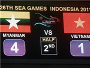 Bóng đá anh, ngoại hạng anh, lịch thi đấu euro 2012, U23 Việt Nam 1-4 U23 Myanmar: HCĐ cũng chẳng có cho U23 VN!