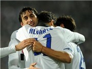 Bóng đá anh, ngoại hạng anh, lịch thi đấu euro 2012, Alvarez ghi bàn tuyệt đẹp giúp Inter giành vé vào vòng sau