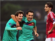 Bóng đá anh, ngoại hạng anh, lịch thi đấu euro 2012, Pha ngã của Xavi: 11m hay không phải 11m?