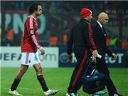 Bóng đá anh, ngoại hạng anh, lịch thi đấu euro 2012, S.O.S Milan: Nesta chấn thương, nghỉ 1 tháng