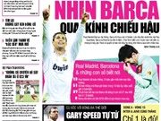 Bóng đá anh, ngoại hạng anh, lịch thi đấu euro 2012, Đọc TT&VH ngày 28/11/2011: Nhìn Barca qua kính chiếu hậu