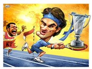 Bóng đá anh, ngoại hạng anh, lịch thi đấu euro 2012, Biếm họa Federer vô địch ATP World Tour Finals