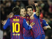 Bóng đá anh, ngoại hạng anh, lịch thi đấu euro 2012, Barca cho Levante nếm mùi "bàn tay nhỏ"