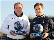 Bóng đá anh, ngoại hạng anh, lịch thi đấu euro 2012, Tin vắn Premier League: Redknapp và Parker xuất sắc nhất tháng 11