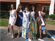 Bóng đá anh, ngoại hạng anh, lịch thi đấu euro 2012, Thu Hương gây ấn tượng tại Mrs World với tranh cát và áo dài 