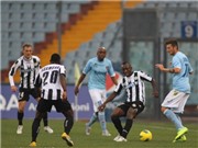 Bóng đá anh, ngoại hạng anh, lịch thi đấu euro 2012, Serie A màu trắng đen: Udinese lên đầu bảng