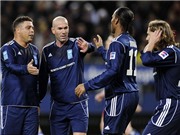 Bóng đá anh, ngoại hạng anh, lịch thi đấu euro 2012, Zidane, Ronaldo, Figo và Hagi phô diễn kĩ thuật trên sân bóng