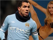 Bóng đá anh, ngoại hạng anh, lịch thi đấu euro 2012, Người tình mới của Tevez lộ diện