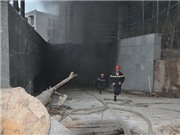 Bóng đá anh, ngoại hạng anh, lịch thi đấu euro 2012, Cận cảnh hiện trường vụ cháy EVN Tower