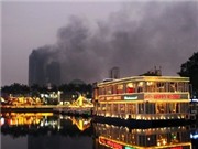 Bóng đá anh, ngoại hạng anh, lịch thi đấu euro 2012, Hệ thống PCCC của "tháp đôi" không hoạt động 
